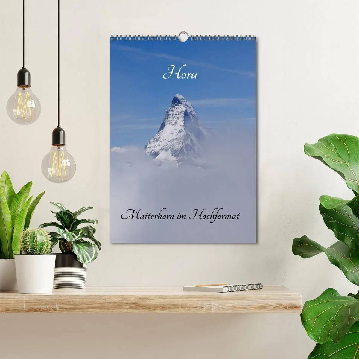 Bild: 9783516446906 | Horu Matterhorn im Hochformat (Wandkalender 2026 DIN A3 hoch),...