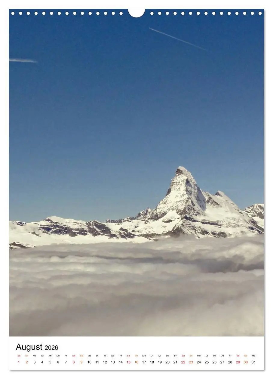 Bild: 9783516446906 | Horu Matterhorn im Hochformat (Wandkalender 2026 DIN A3 hoch),...