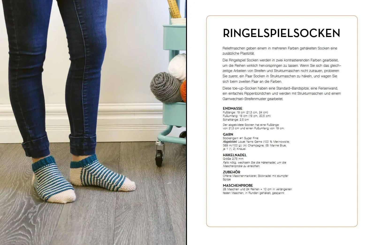 Bild: 9783702016906 | Stylische Socken selbst häkeln | Rohn Strong | Taschenbuch | 144 S.