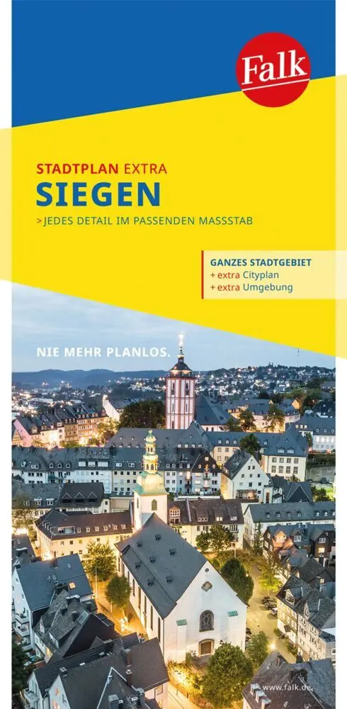 Cover: 9783827926906 | Falk Stadtplan Extra Siegen 1:17.000 | (Land-)Karte | 1 S. | Deutsch