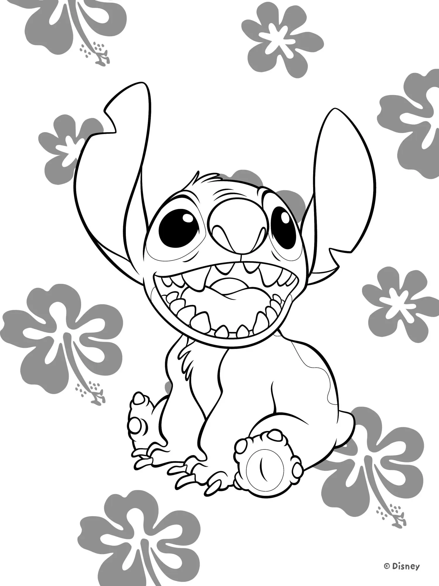Bild: 9783833246906 | Disney Stitch: Malspaß mit 3D-Stickern | Malblock mit 3D-Stickern