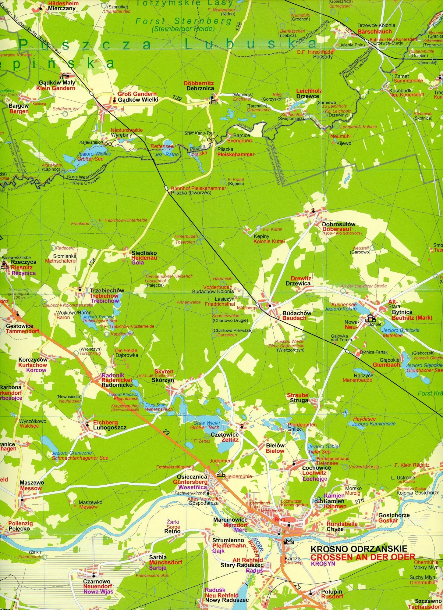 Bild: 9783982296906 | Landkarte Neumark - südlicher Teil 1:100 000 | Dirk Bloch | 2 S.