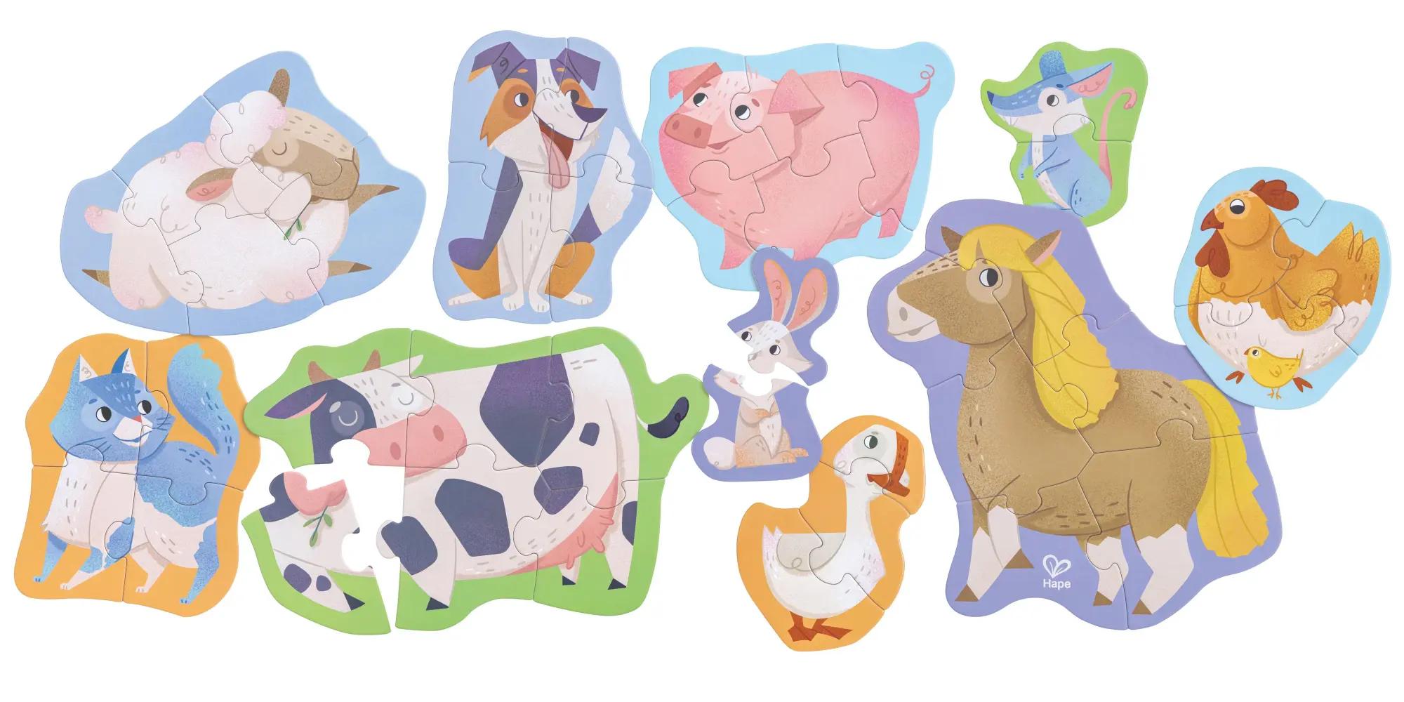 Bild: 6943478047006 | Hape - Bauernhof-Puzzle | Toynamics Europe GmbH | Deutsch | 2025