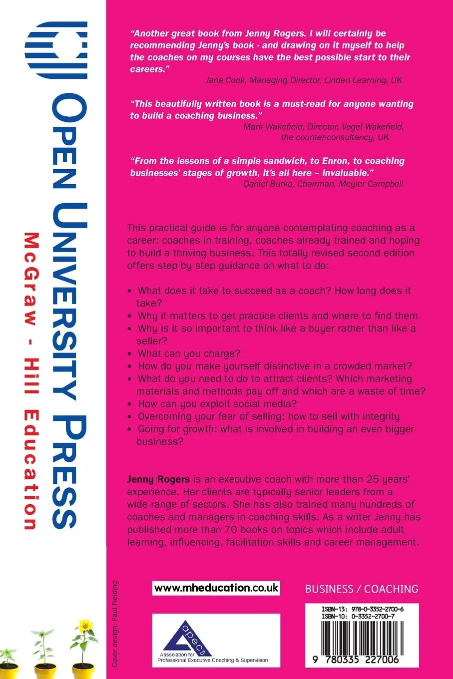Rückseite: 9780335227006 | Building a Coaching Business: Ten steps to success 2e | Jenny Rogers