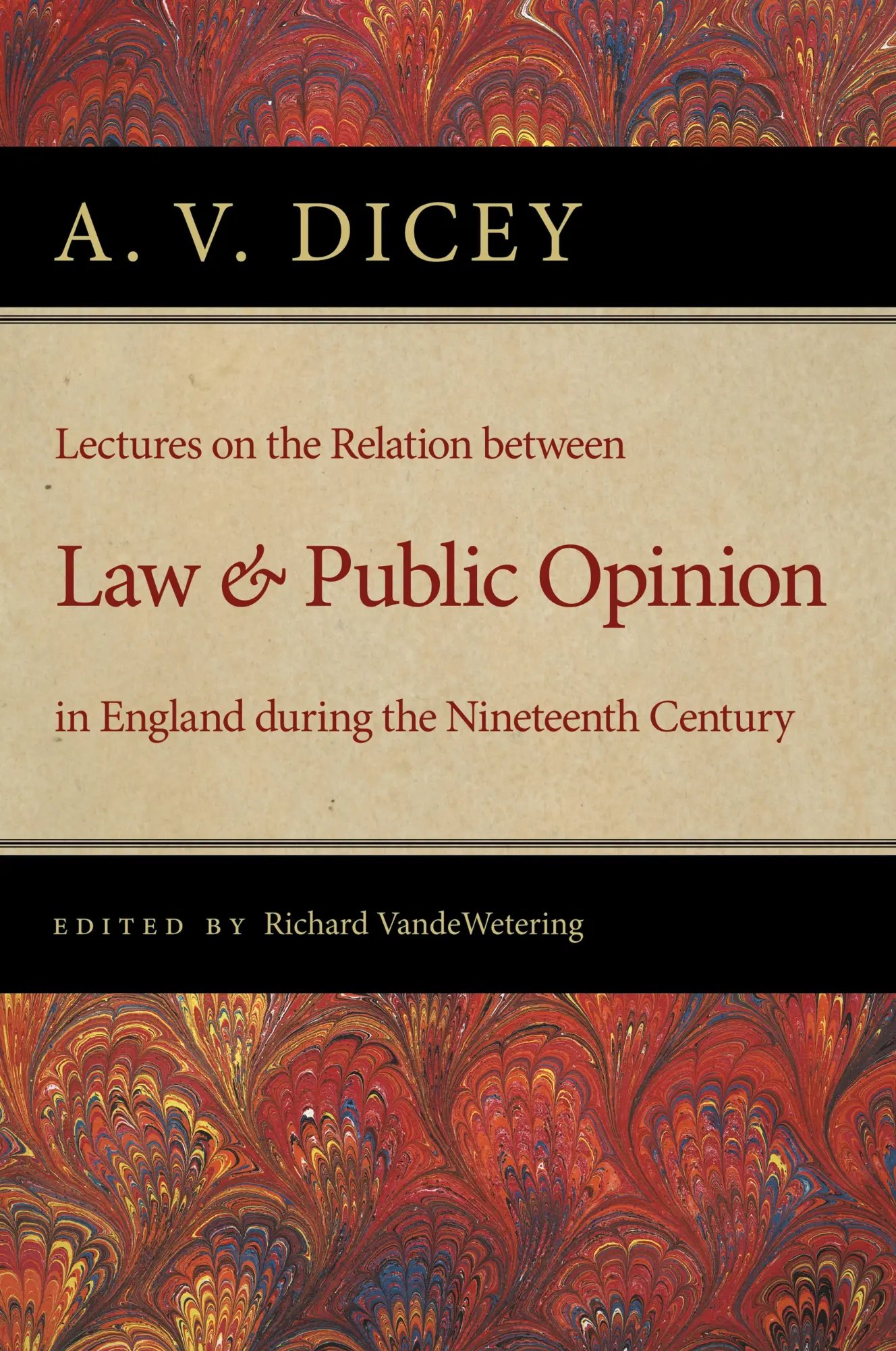 Cover: 9780865977006 | Lectures on the Relation Between Law and Public Opinion in England...