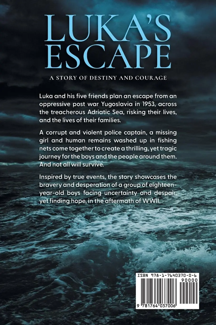 Rückseite: 9781764037006 | Luka's Escape | Tricia Bulic | Taschenbuch | Englisch | 2025