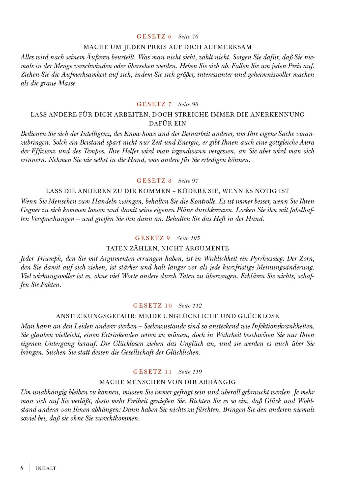 Bild: 9783446287006 | Power | Die 48 Gesetze der Macht. Vollständige, ungekürzte Ausgabe