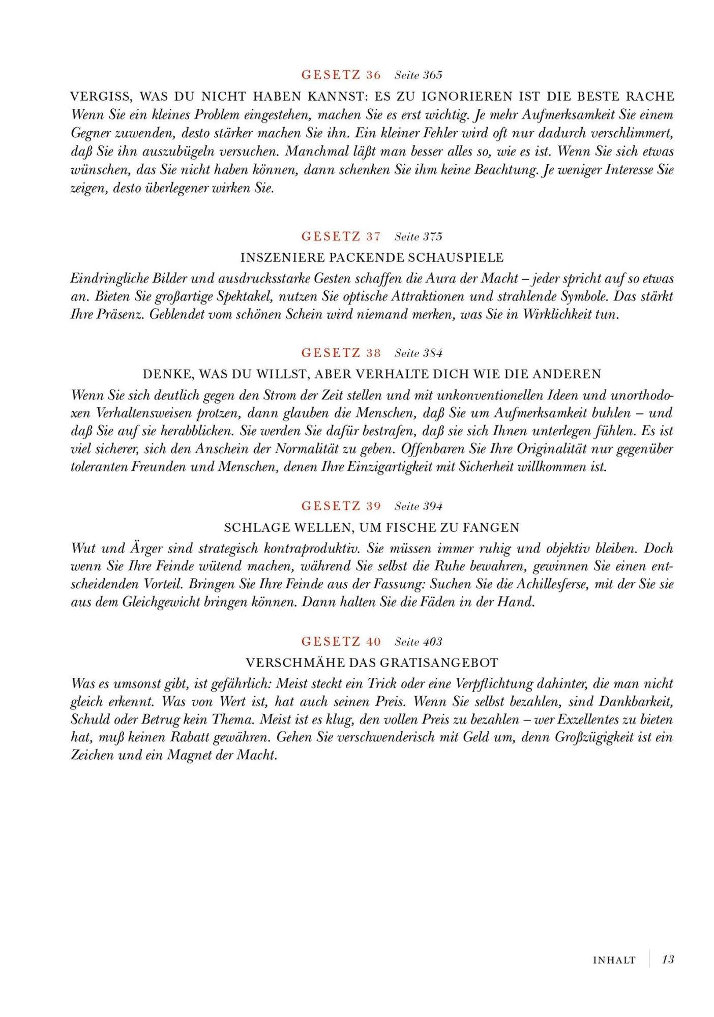 Bild: 9783446287006 | Power | Die 48 Gesetze der Macht. Vollständige, ungekürzte Ausgabe