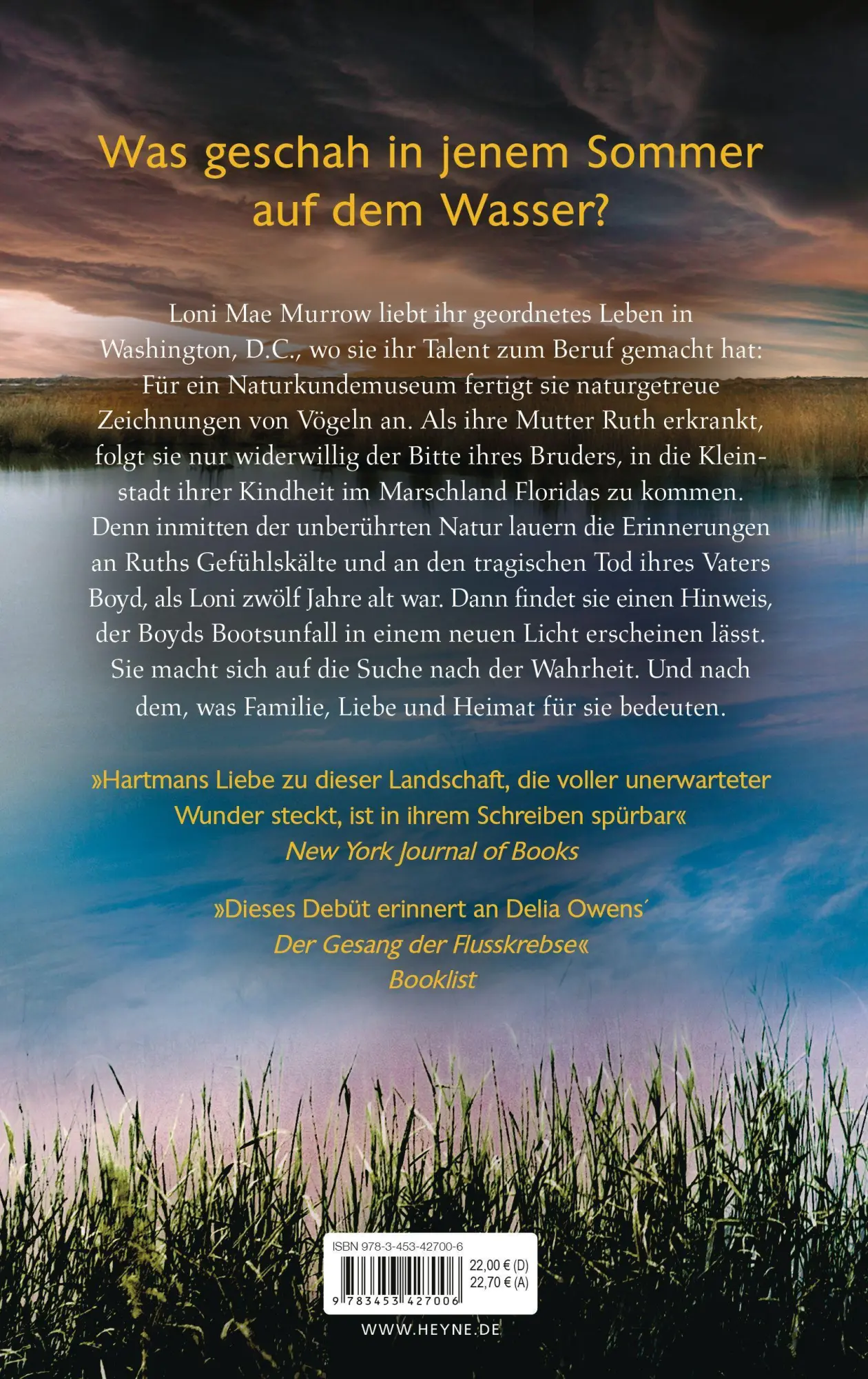 Bild: 9783453427006 | Tochter des Marschlands | Roman | Virginia Hartman | Buch | 464 S.