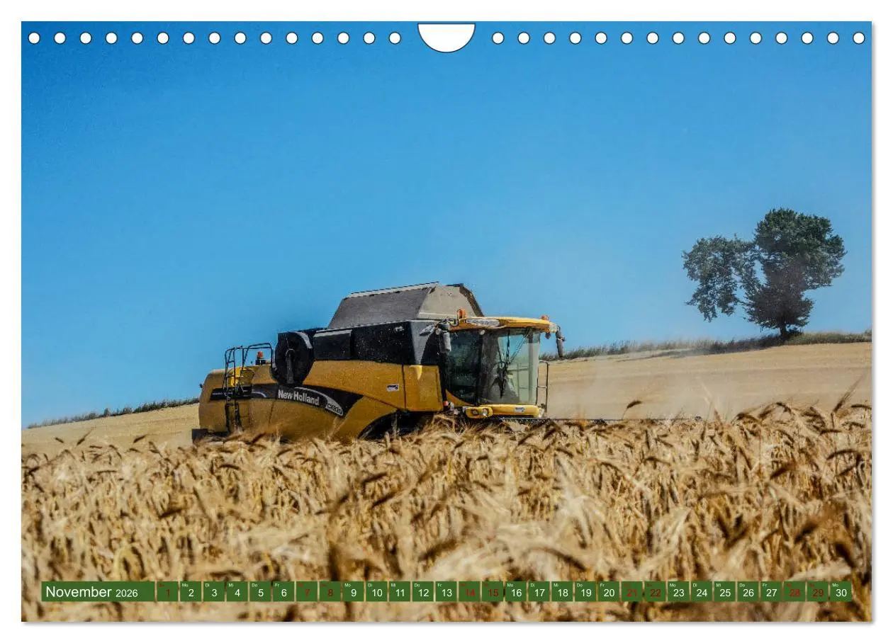 Bild: 9783457797006 | Landwirtschaft - Giganten im Kornfeld (Wandkalender 2026 DIN A4...