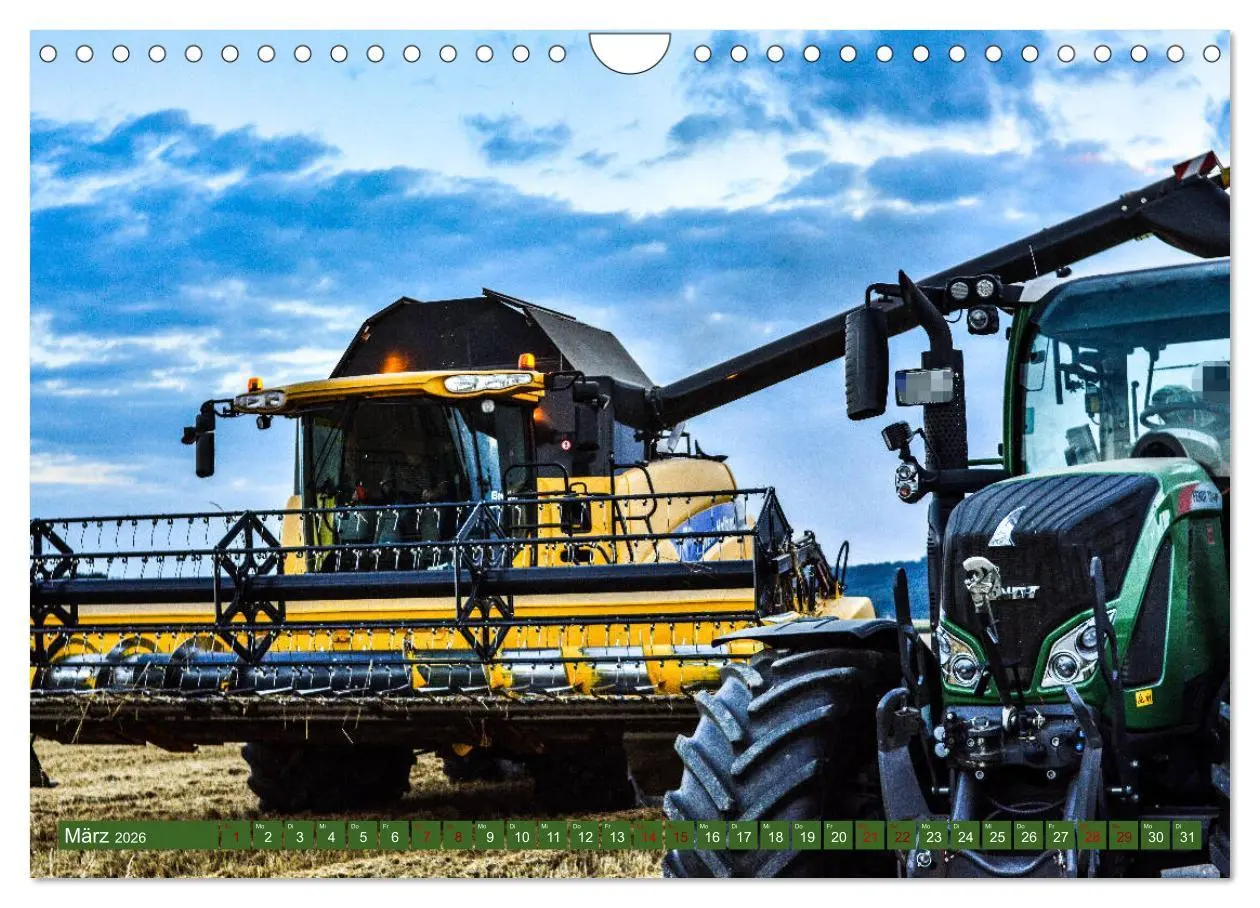 Bild: 9783457797006 | Landwirtschaft - Giganten im Kornfeld (Wandkalender 2026 DIN A4...