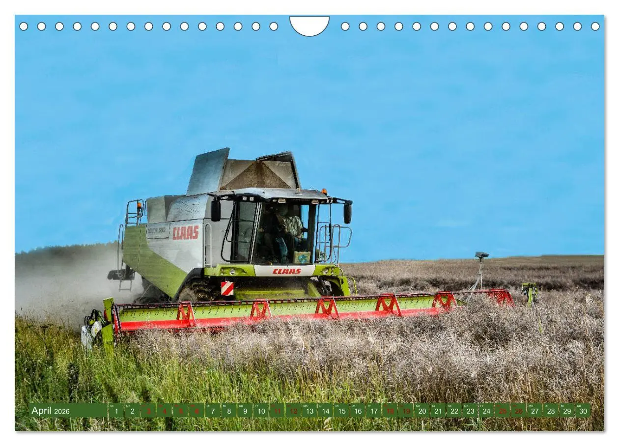 Bild: 9783457797006 | Landwirtschaft - Giganten im Kornfeld (Wandkalender 2026 DIN A4...