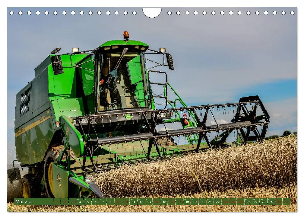 Bild: 9783457797006 | Landwirtschaft - Giganten im Kornfeld (Wandkalender 2026 DIN A4...