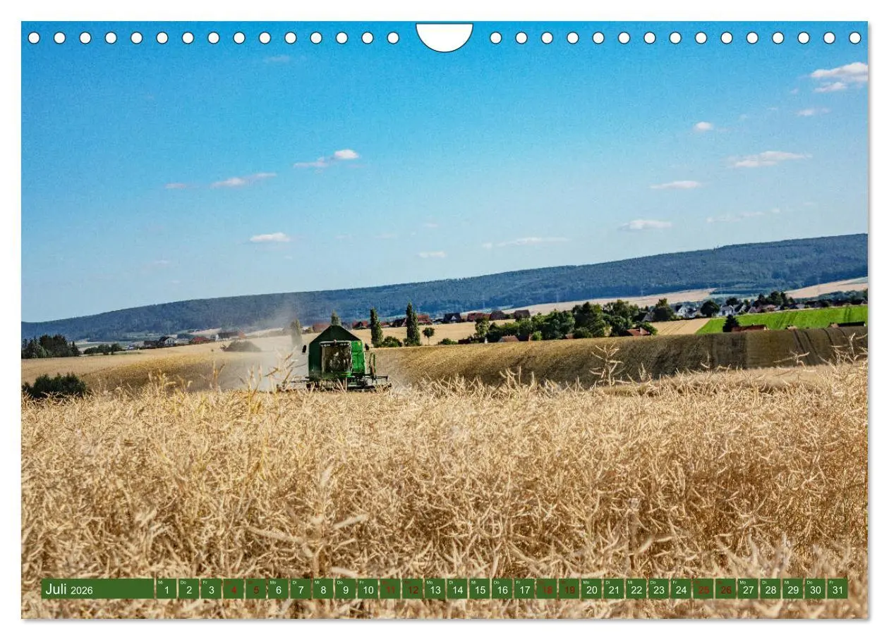 Bild: 9783457797006 | Landwirtschaft - Giganten im Kornfeld (Wandkalender 2026 DIN A4...