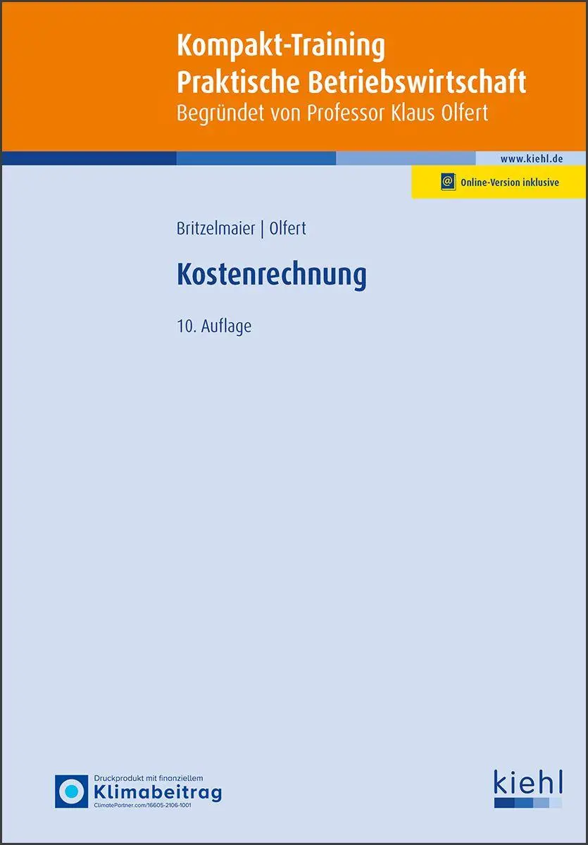 Cover: 9783470497006 | Kompakt-Training Kostenrechnung | Bernd Britzelmaier | Bundle | 2026