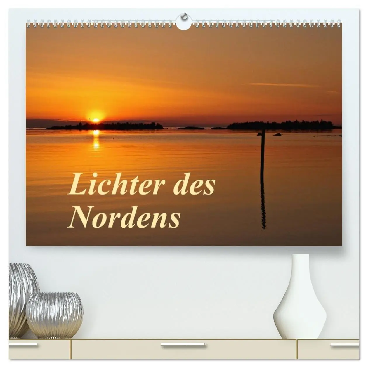 Cover: 9783594177006 | Lichter des Nordens (hochwertiger Premium Wandkalender 2027 DIN A2...