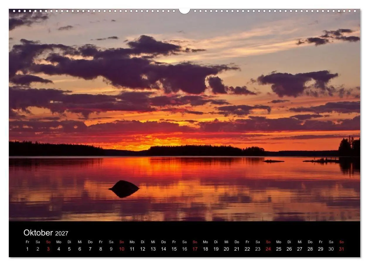Bild: 9783594177006 | Lichter des Nordens (hochwertiger Premium Wandkalender 2027 DIN A2...