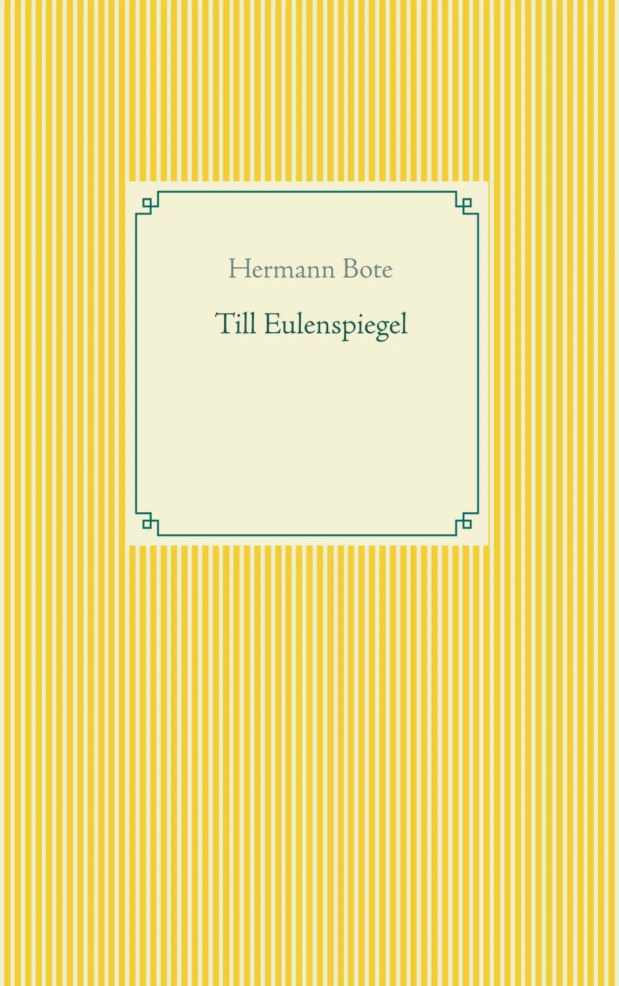 Cover: 9783746017006 | Till Eulenspiegel | Hermann Bote | Taschenbuch | 156 S. | Deutsch