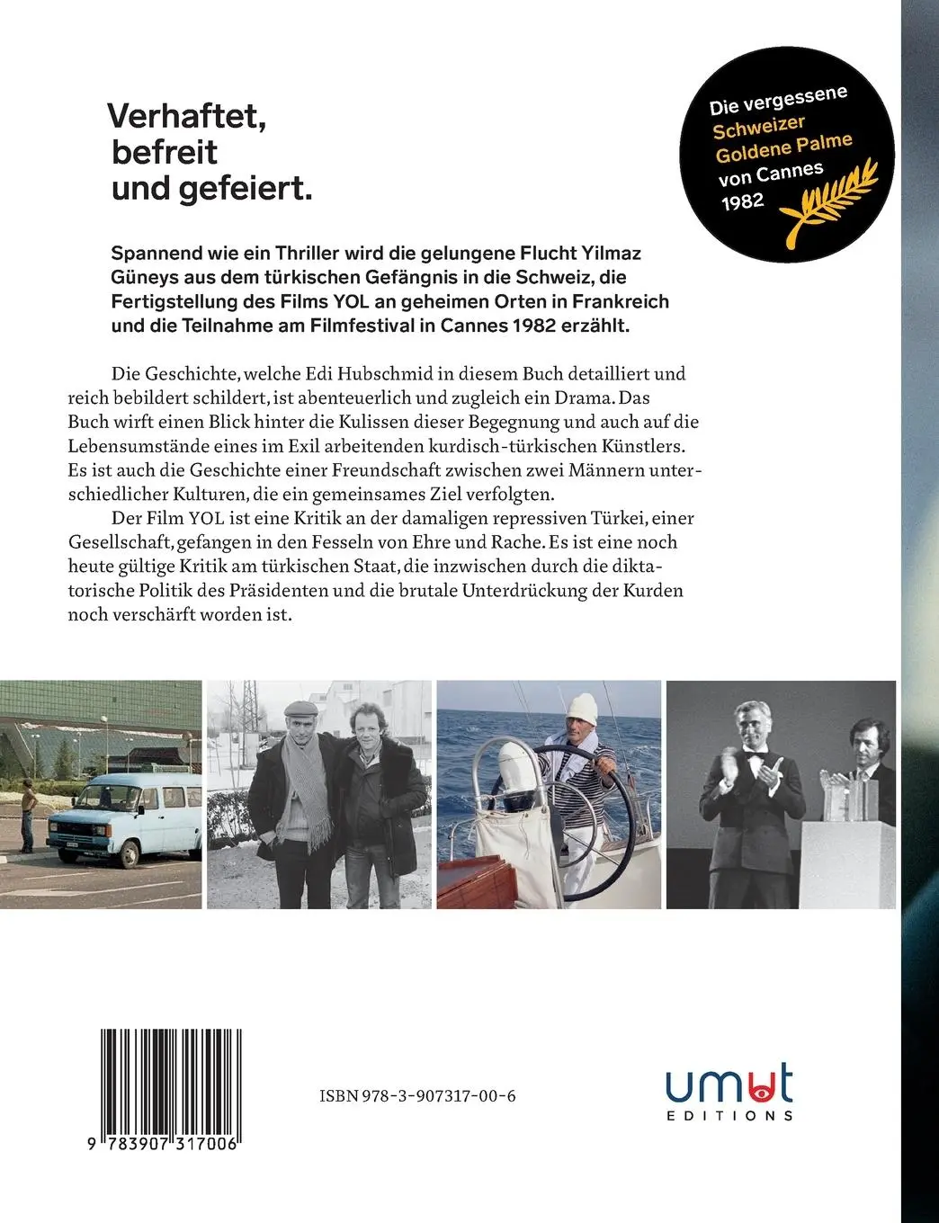 Rückseite: 9783907317006 | YOL - Der Weg ins Exil. Das Buch | Edi Hubschmid | Taschenbuch | 2020
