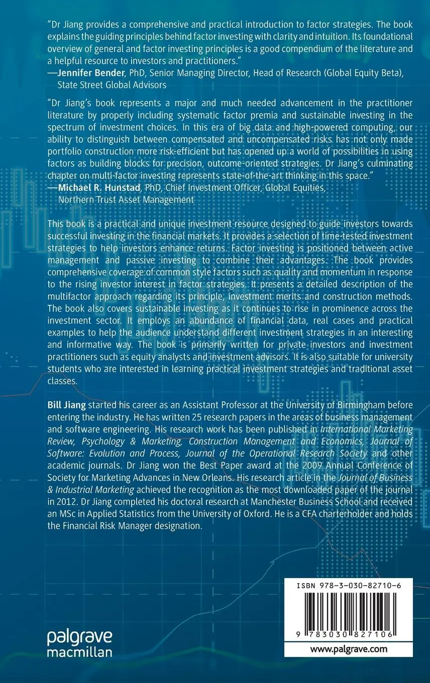Rückseite: 9783030827106 | Investment Strategies | Bill Jiang | Buch | xxii | Englisch | 2022