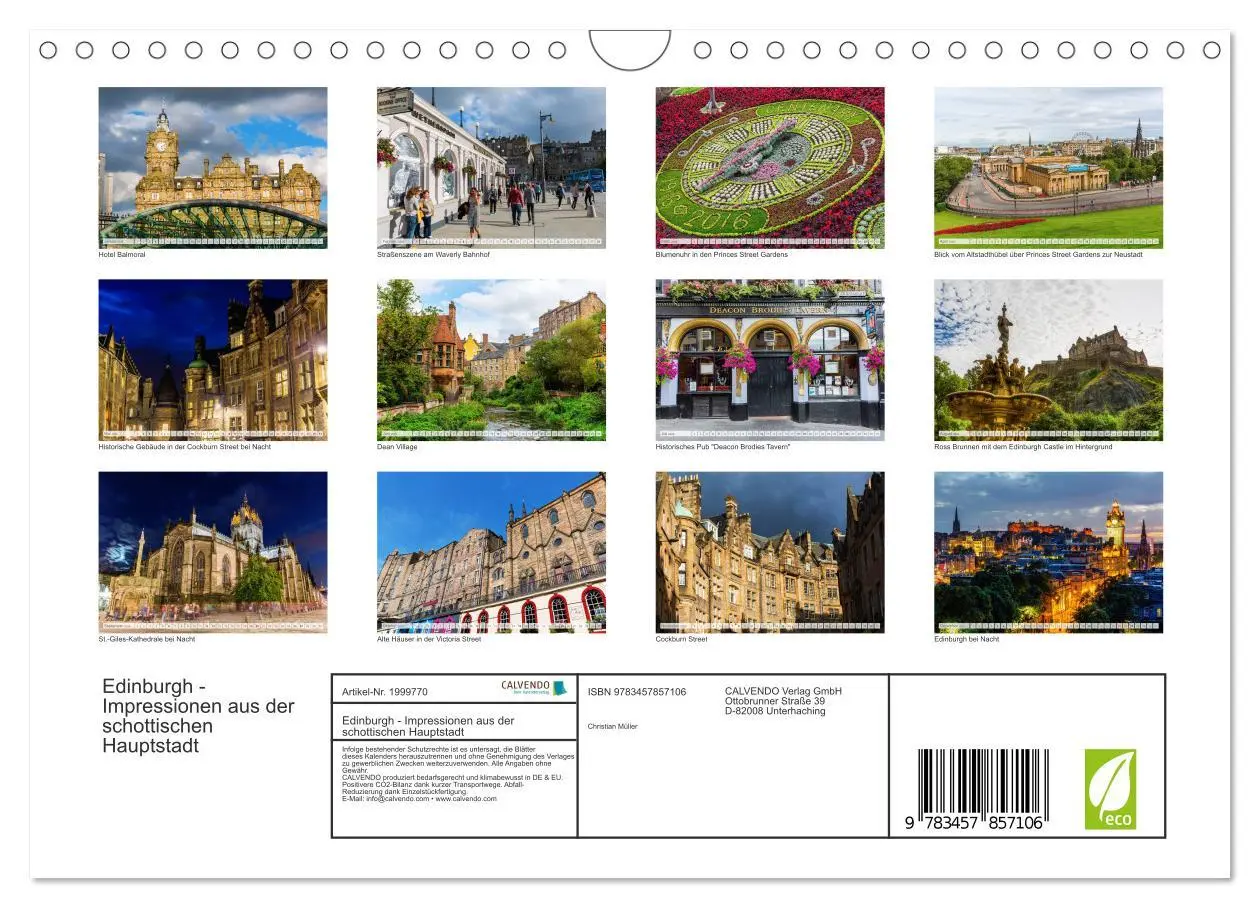 Bild: 9783457857106 | Edinburgh - Impressionen aus der schottischen Hauptstadt...