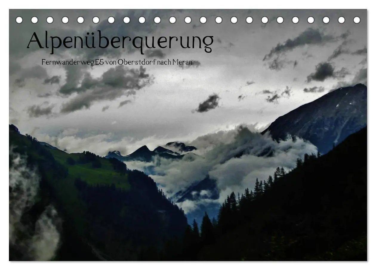 Cover: 9783516187106 | Alpenüberquerung (Tischkalender 2026 DIN A5 quer), CALVENDO...