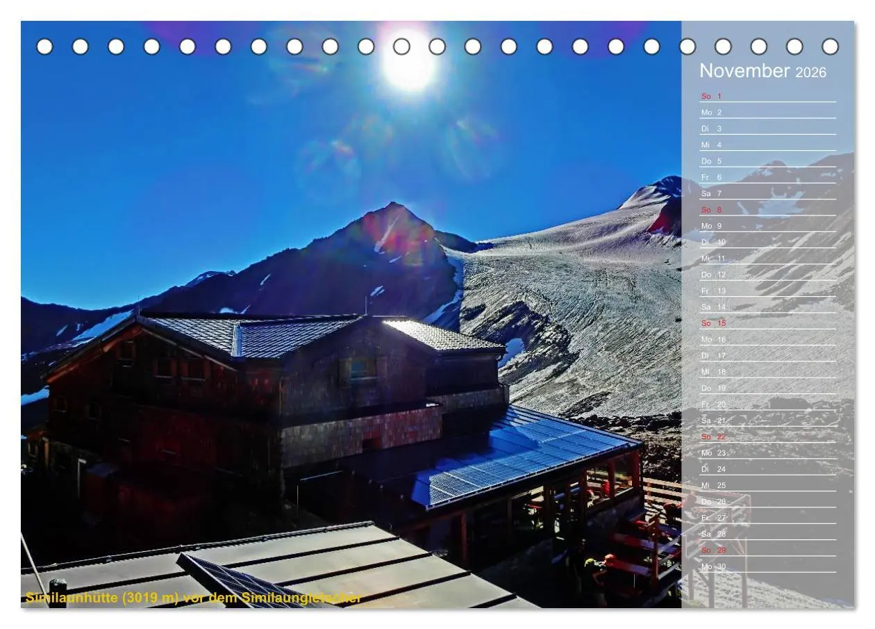 Bild: 9783516187106 | Alpenüberquerung (Tischkalender 2026 DIN A5 quer), CALVENDO...