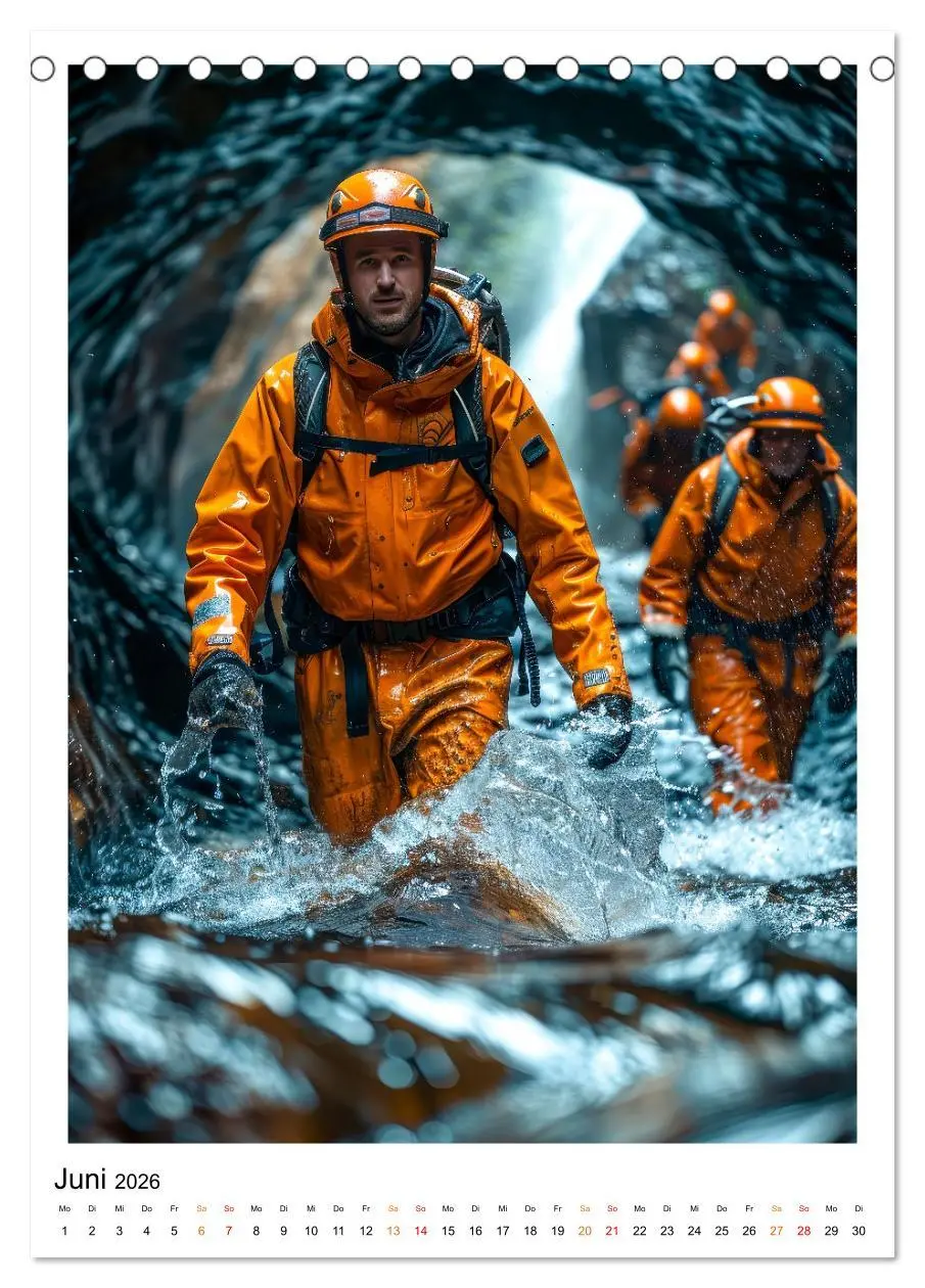 Bild: 9783516257106 | Höhlenforscher - die Unterwelt erforschen (Tischkalender 2026 DIN...