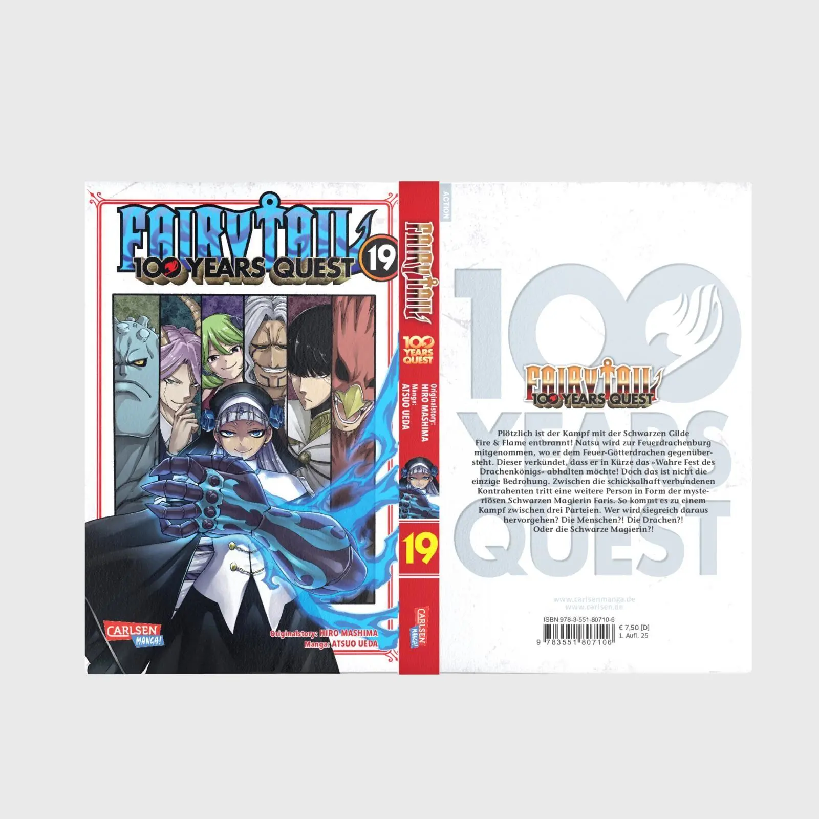 Bild: 9783551807106 | Fairy Tail - 100 Years Quest 19 | Hiro Mashima (u. a.) | Taschenbuch