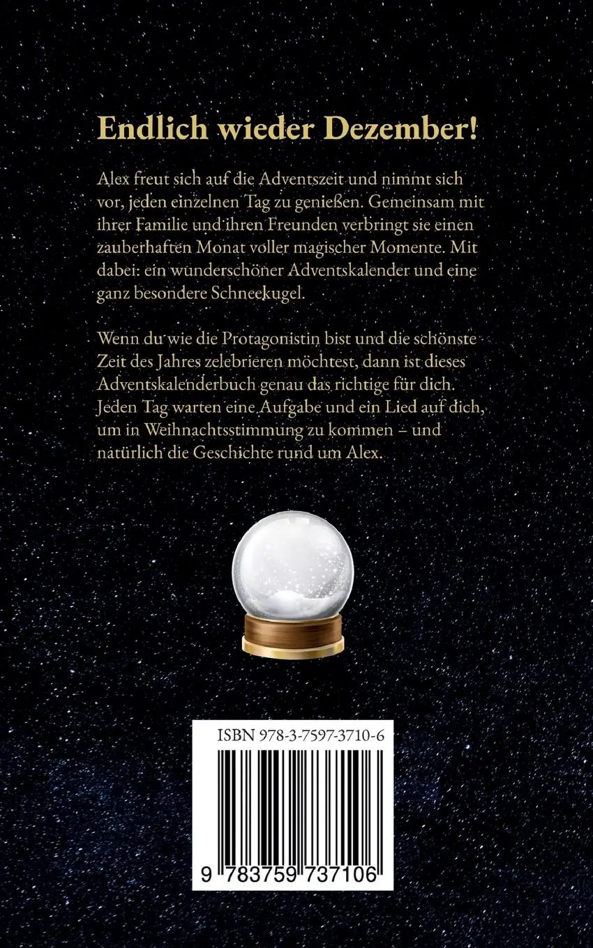 Rückseite: 9783759737106 | Mein Dezember | Eine Adventskalendergeschichte | Lena Treichel | Buch