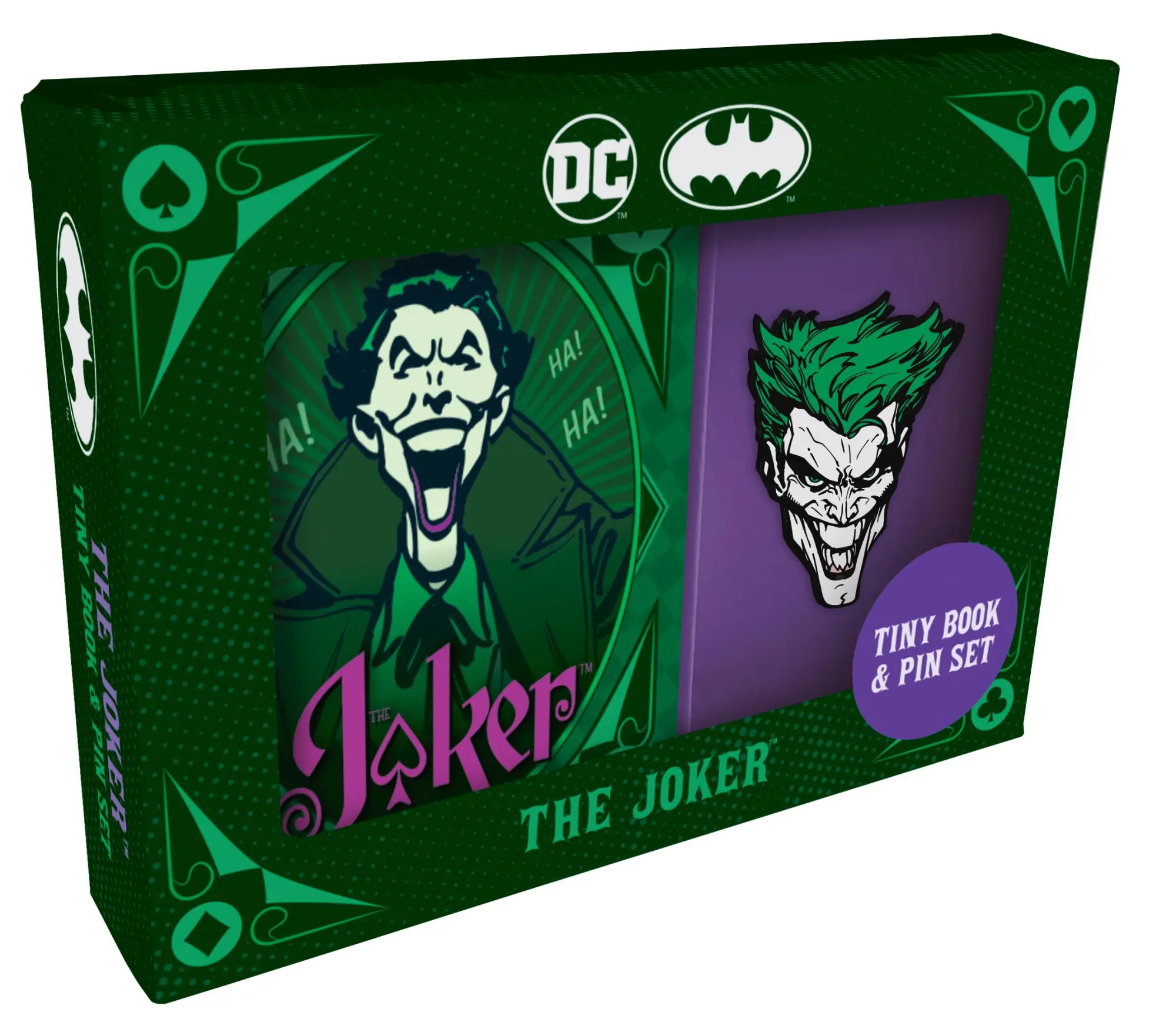 Cover: 9798886637106 | DC Comics: The Joker Tiny Book and Pin Set | Insight Editions | Buch