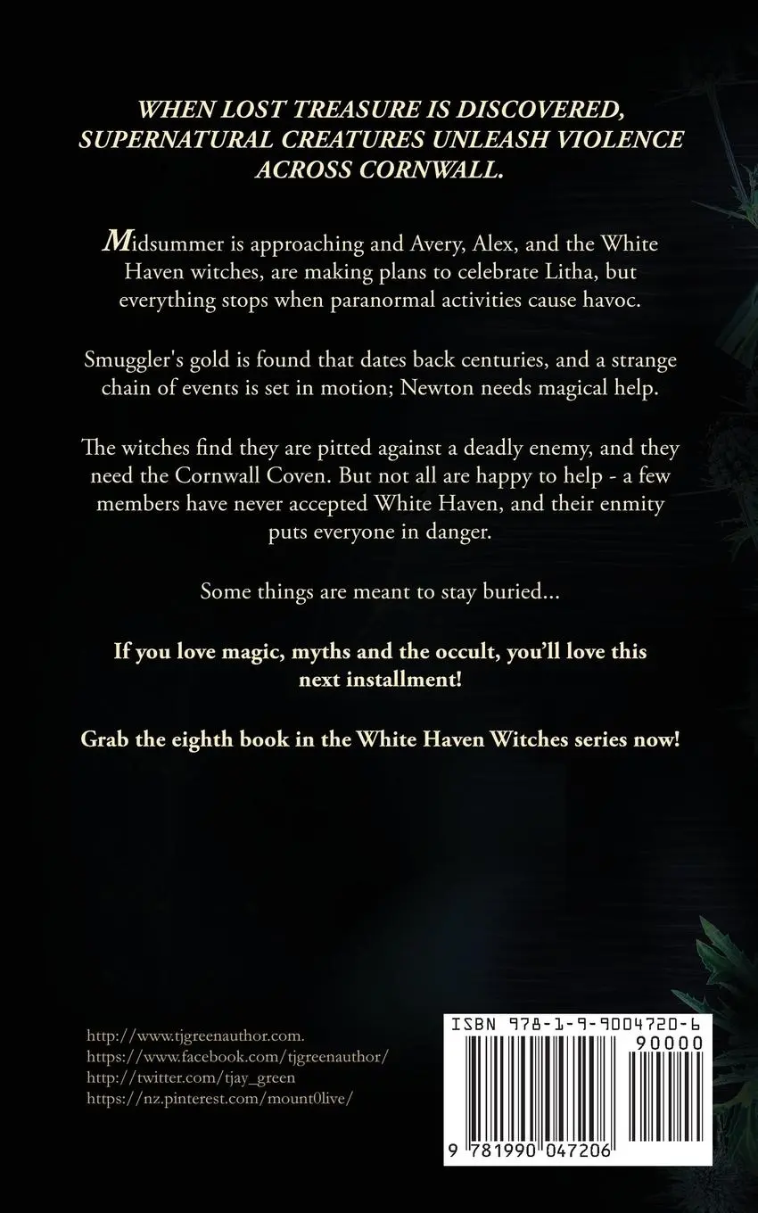 Rückseite: 9781990047206 | Vengeful Magic | Paranormal Witch Mysteries | Tj Green | Taschenbuch