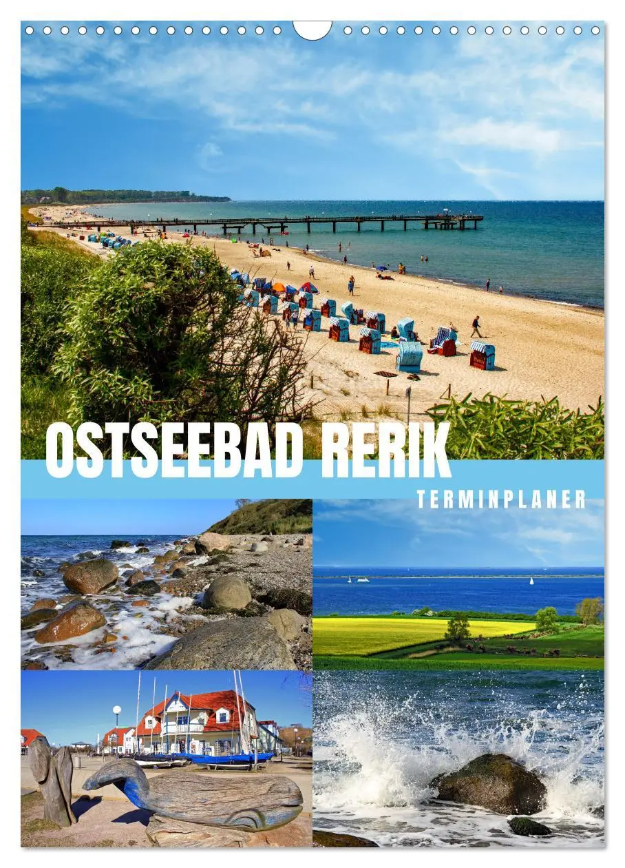 Cover: 9783383807206 | Ostseebad Rerik - Terminplaner (Wandkalender 2025 DIN A3 hoch),...