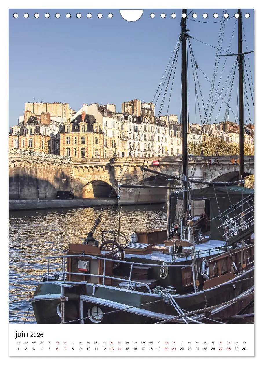Bild: 9783516557206 | Visite de Paris (Calendrier mural 2026 DIN A4 horizontal), CALVENDO...