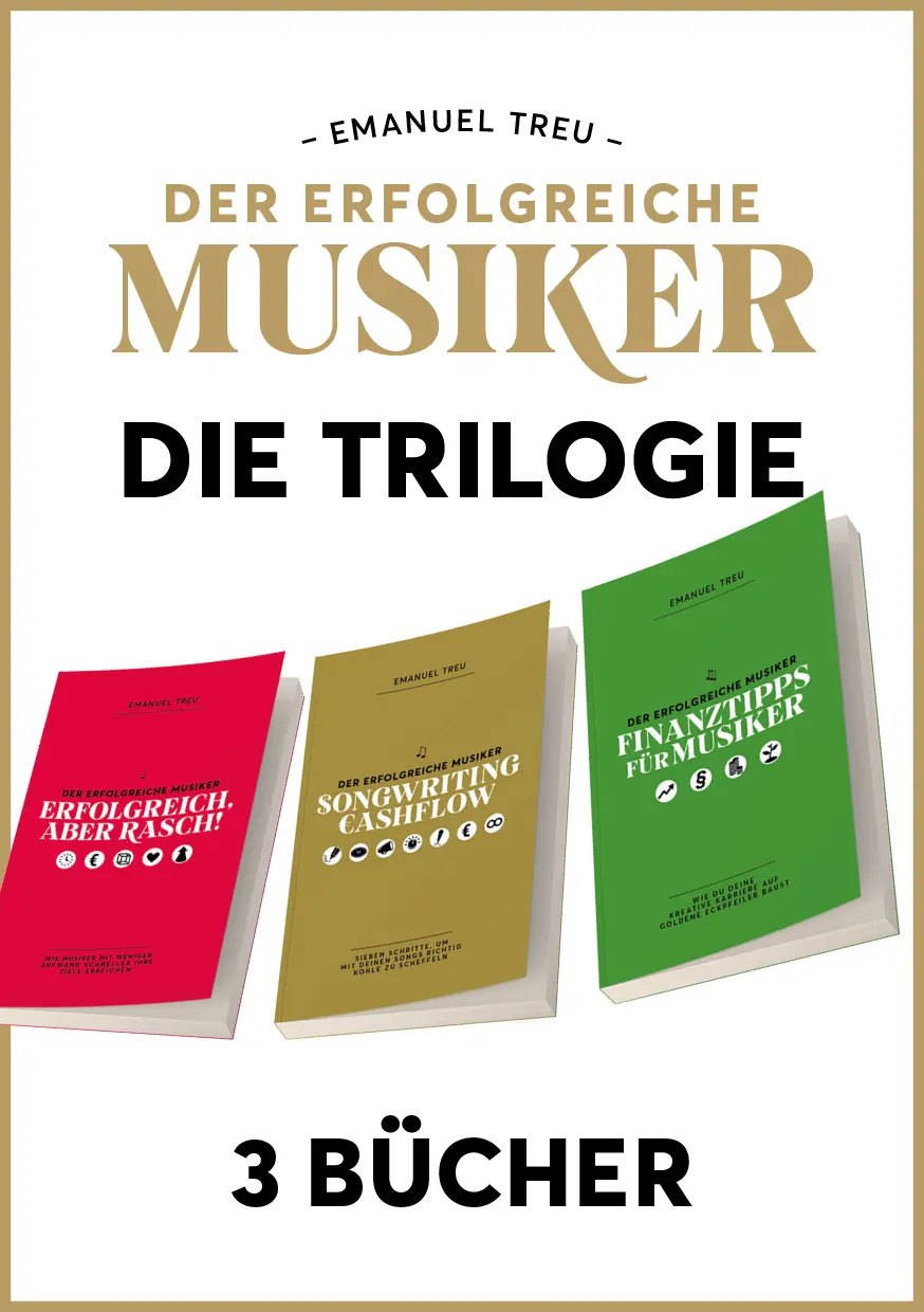 Cover: 9783950487206 | Der erfolgreiche Musiker | Die Trilogie, 3 Bde mit Poster | Emanuel