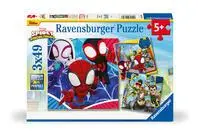 Cover: 4005556057306 | Kinderpuzzle 3x49 Teile - Spider-Man - Spideys Abenteuer | Spiel