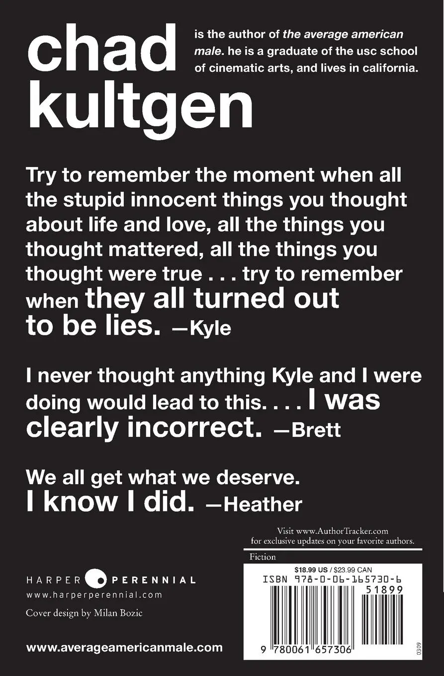 Rückseite: 9780061657306 | The Lie | Chad Kultgen | Taschenbuch | Kartoniert / Broschiert | 2009