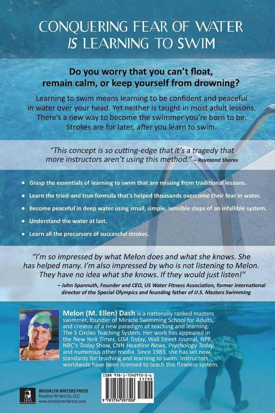 Rückseite: 9781734097306 | Conquer Your Fear of Water | Melon Dash | Taschenbuch | Englisch