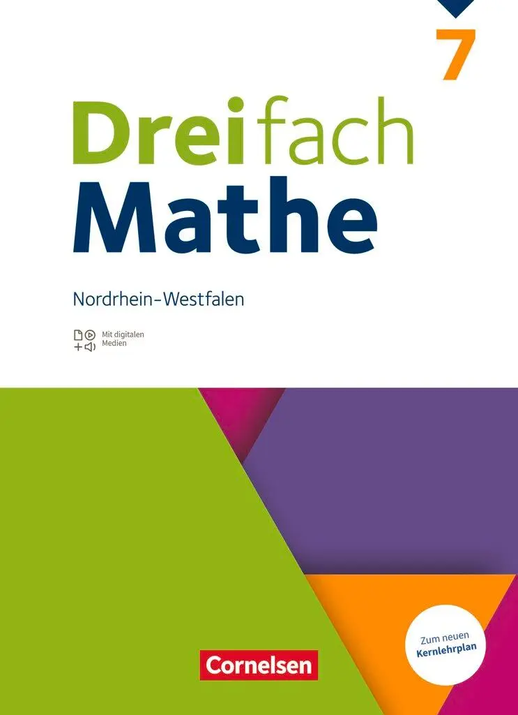 Cover: 9783060437306 | Dreifach Mathe 7. Schuljahr. Nordrhein-Westfalen - Schülerbuch | Buch Cover: 9783060437306 | Dreifach Mathe 7. Schuljahr. Nordrhein-Westfalen - Schülerbuch | Buch