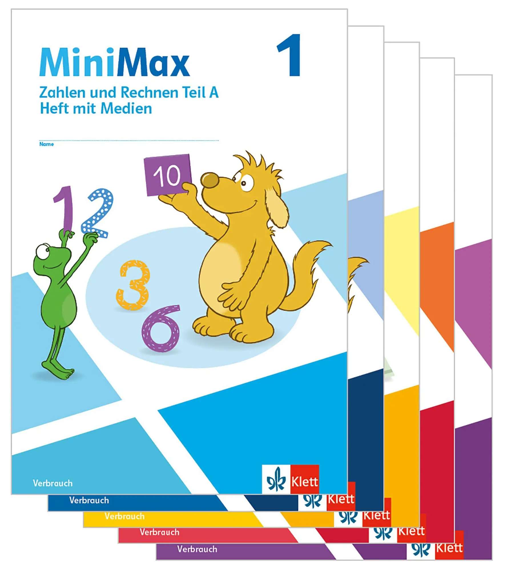Cover: 9783122807306 | MiniMax 1. Paket Themenhefte mit Medien (5 Hefte: Zahlen und...