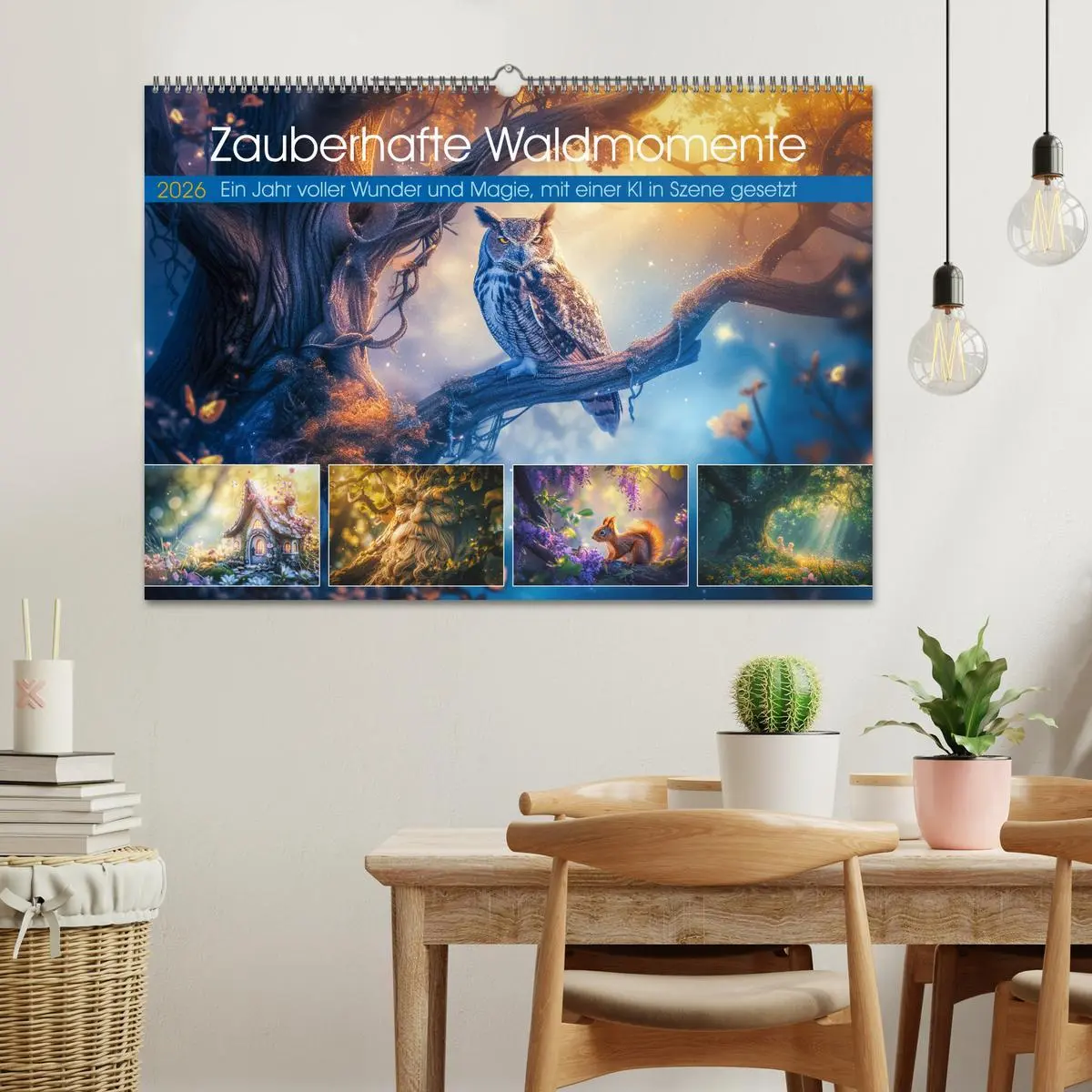 Bild: 9783457387306 | Zauberhafte Waldmomente (Wandkalender 2026 DIN A2 quer), CALVENDO...