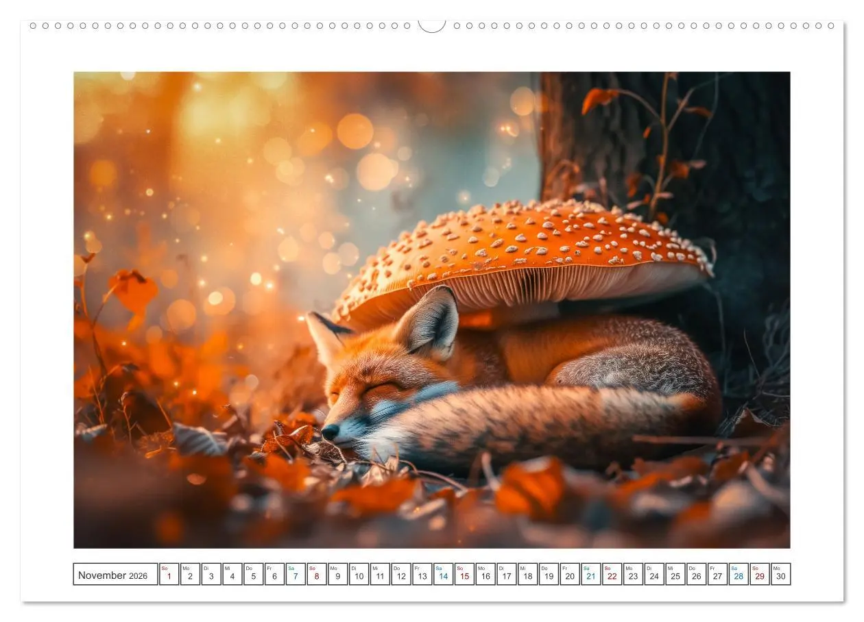 Bild: 9783457387306 | Zauberhafte Waldmomente (Wandkalender 2026 DIN A2 quer), CALVENDO...