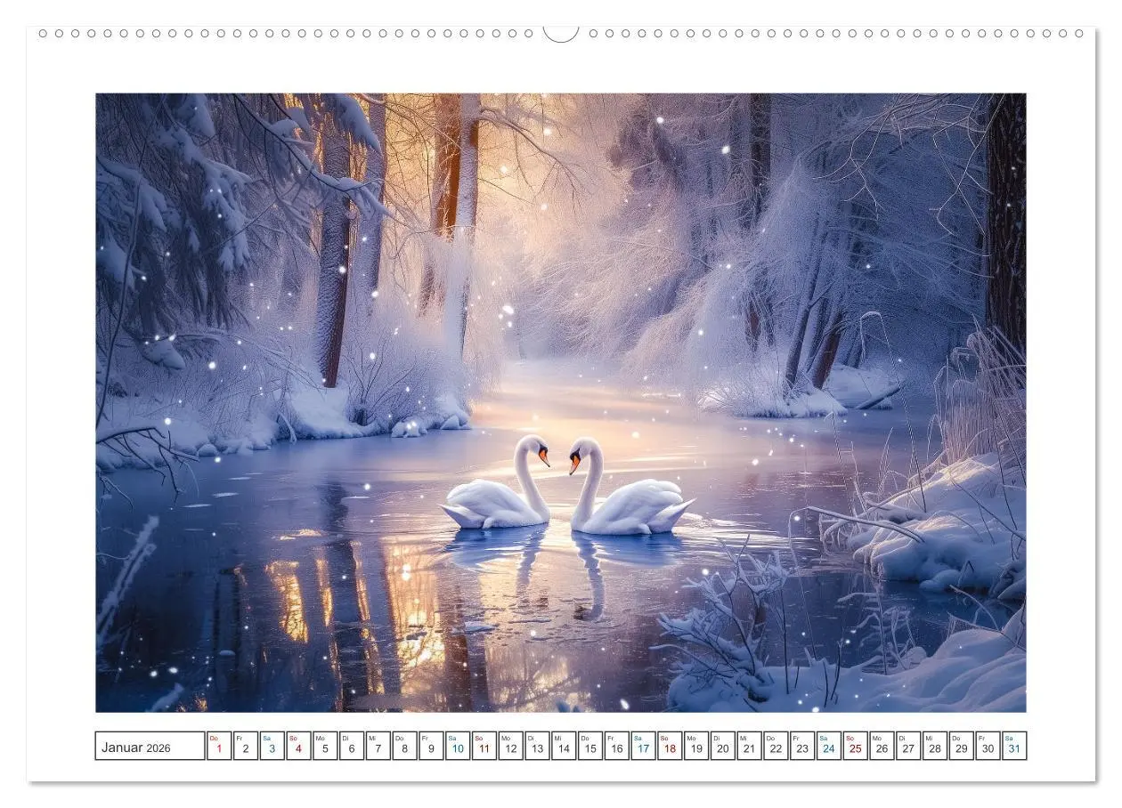 Bild: 9783457387306 | Zauberhafte Waldmomente (Wandkalender 2026 DIN A2 quer), CALVENDO...