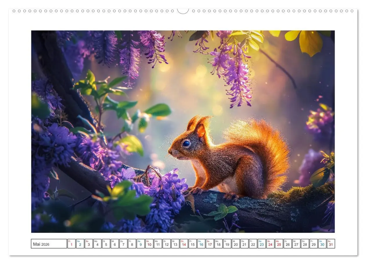 Bild: 9783457387306 | Zauberhafte Waldmomente (Wandkalender 2026 DIN A2 quer), CALVENDO...