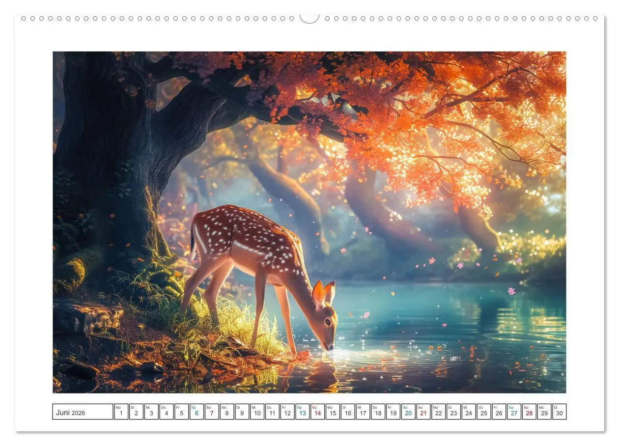 Bild: 9783457387306 | Zauberhafte Waldmomente (Wandkalender 2026 DIN A2 quer), CALVENDO...