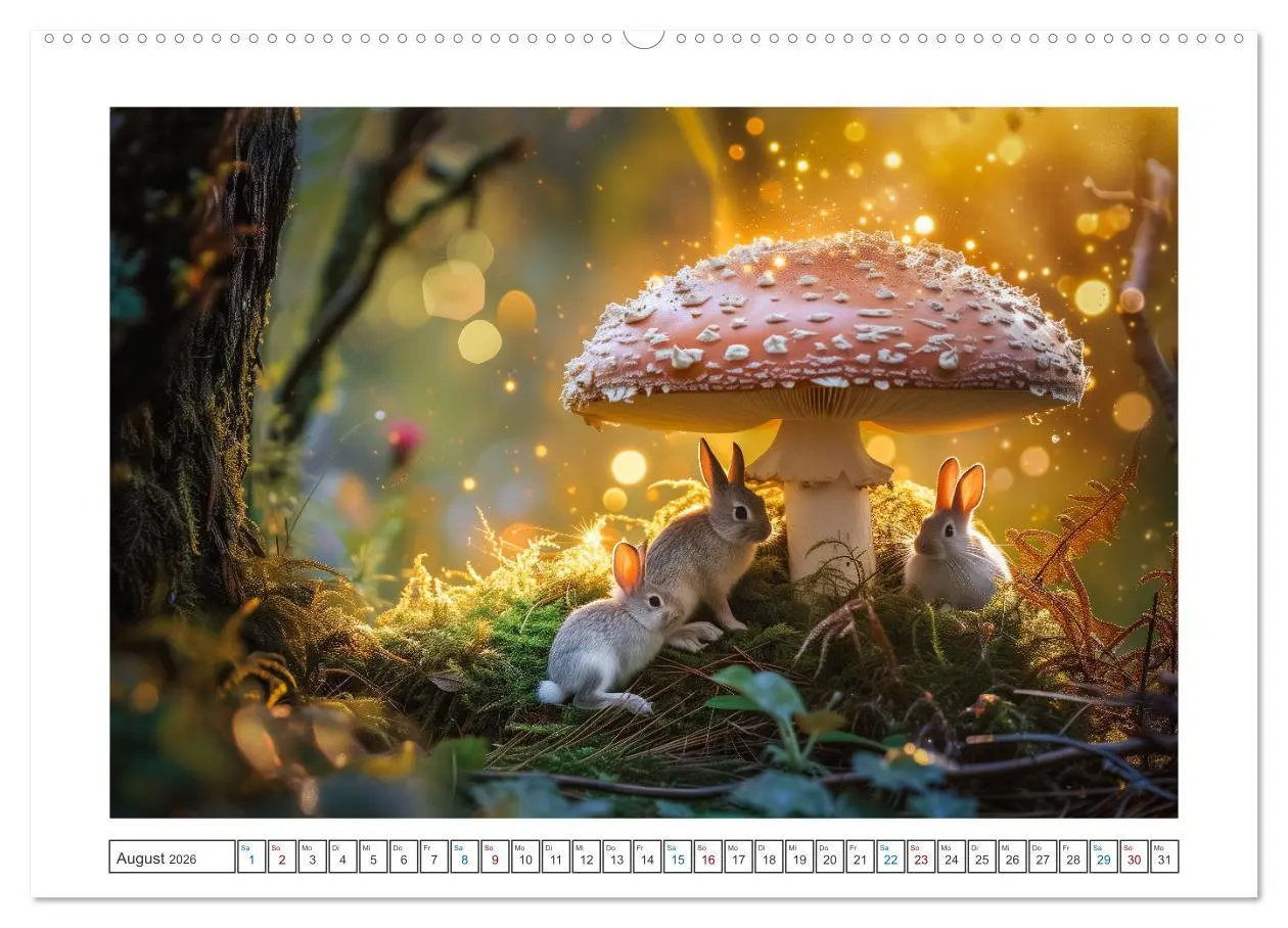 Bild: 9783457387306 | Zauberhafte Waldmomente (Wandkalender 2026 DIN A2 quer), CALVENDO...