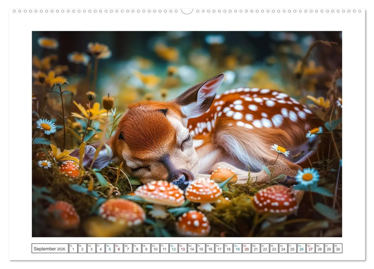 Bild: 9783457387306 | Zauberhafte Waldmomente (Wandkalender 2026 DIN A2 quer), CALVENDO...