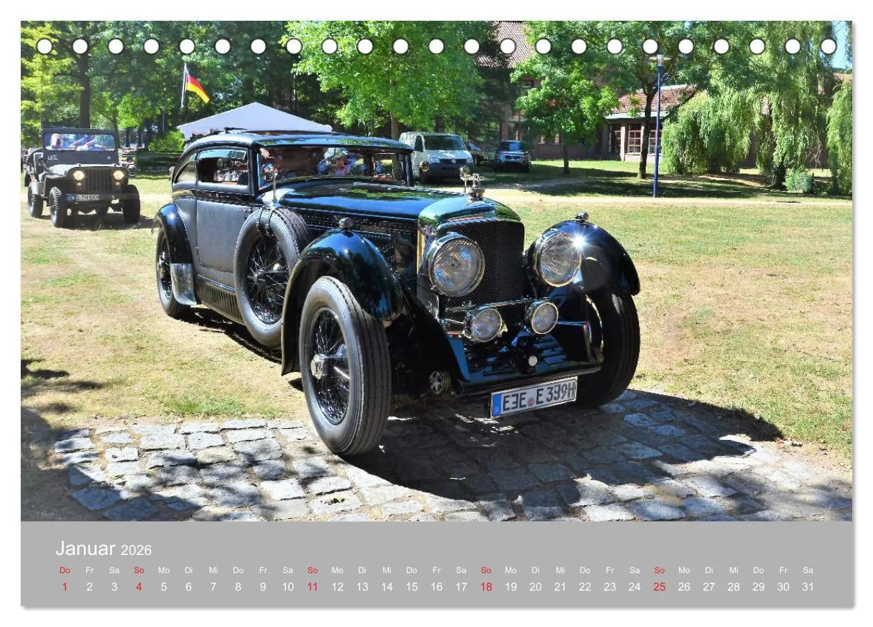 Bild: 9783457697306 | OLDTIMER-Event (Tischkalender 2026 DIN A5 quer), CALVENDO...