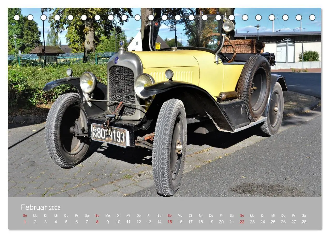 Bild: 9783457697306 | OLDTIMER-Event (Tischkalender 2026 DIN A5 quer), CALVENDO...