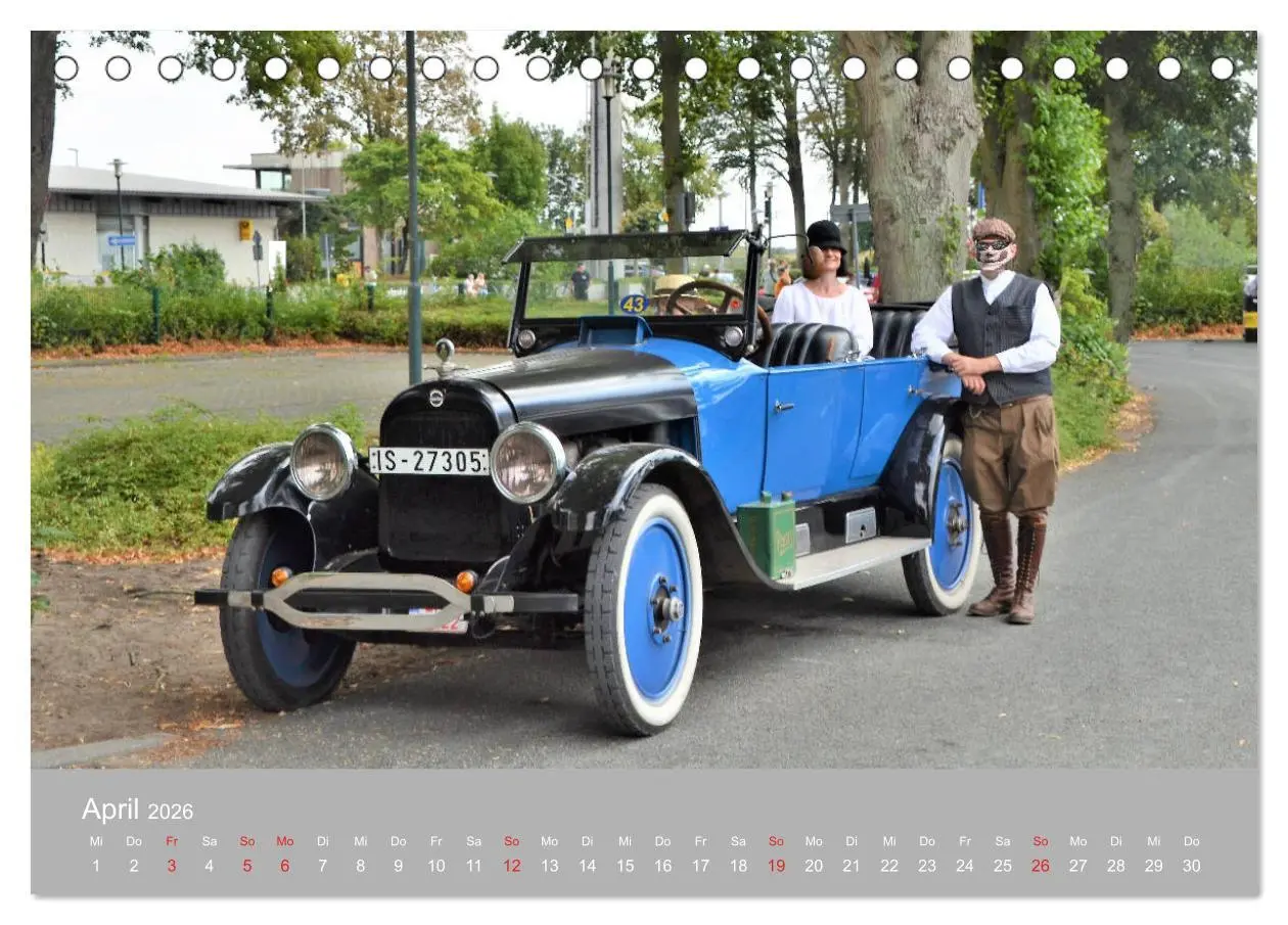 Bild: 9783457697306 | OLDTIMER-Event (Tischkalender 2026 DIN A5 quer), CALVENDO...